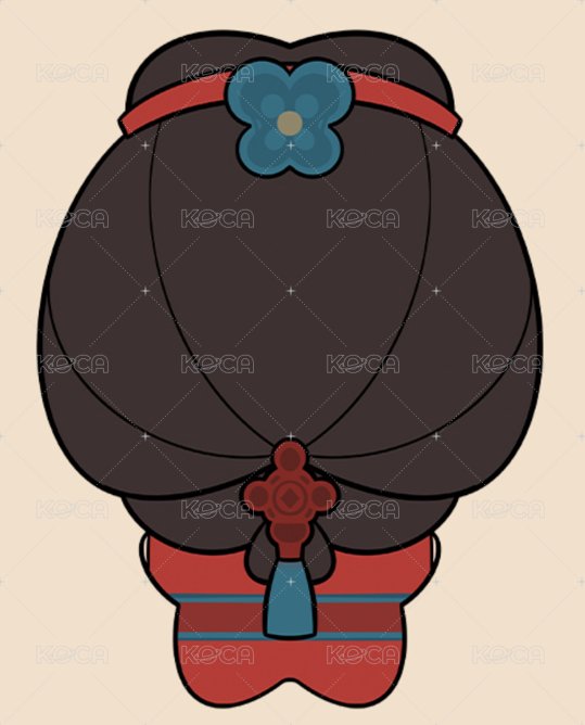 毛絨掛件樊長玉嫁衣款