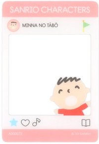 三麗鷗角色大賞卡 透明卡 A000072