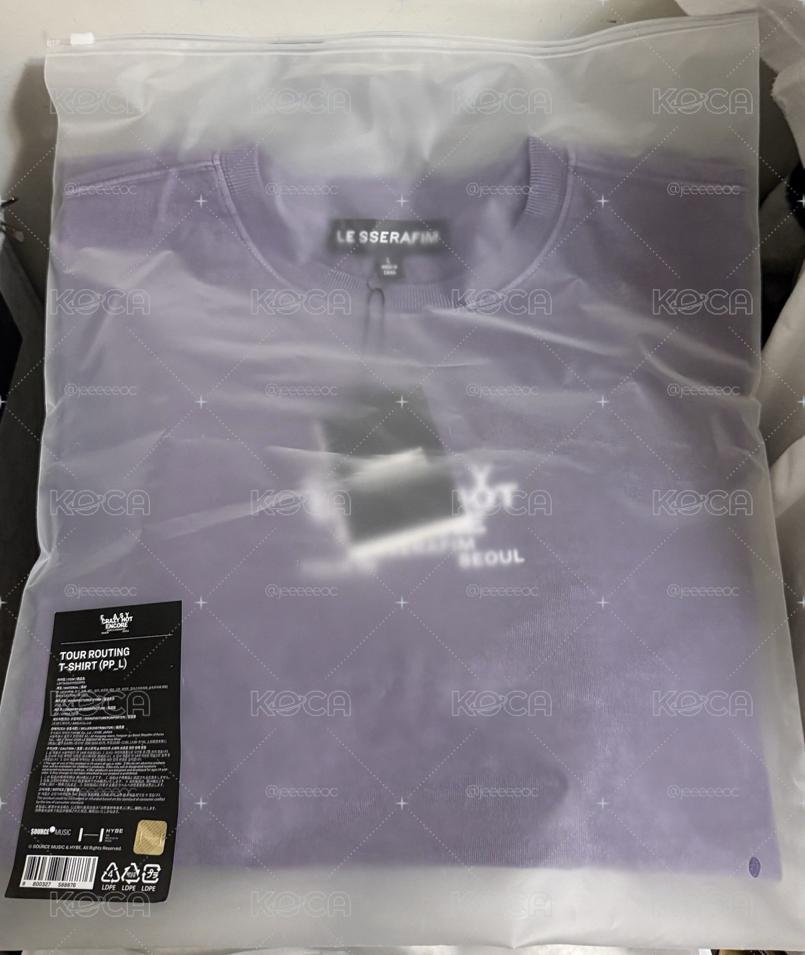 韓安T-shirt L號