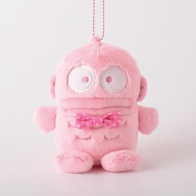 ୨୧ 醜魚漢頓 彩色毛絨吊飾 粉色ꕤ⋆.˚ 