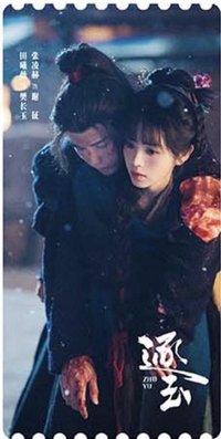 逐玉 愛奇藝雙人款豎版 電影票根 A款
