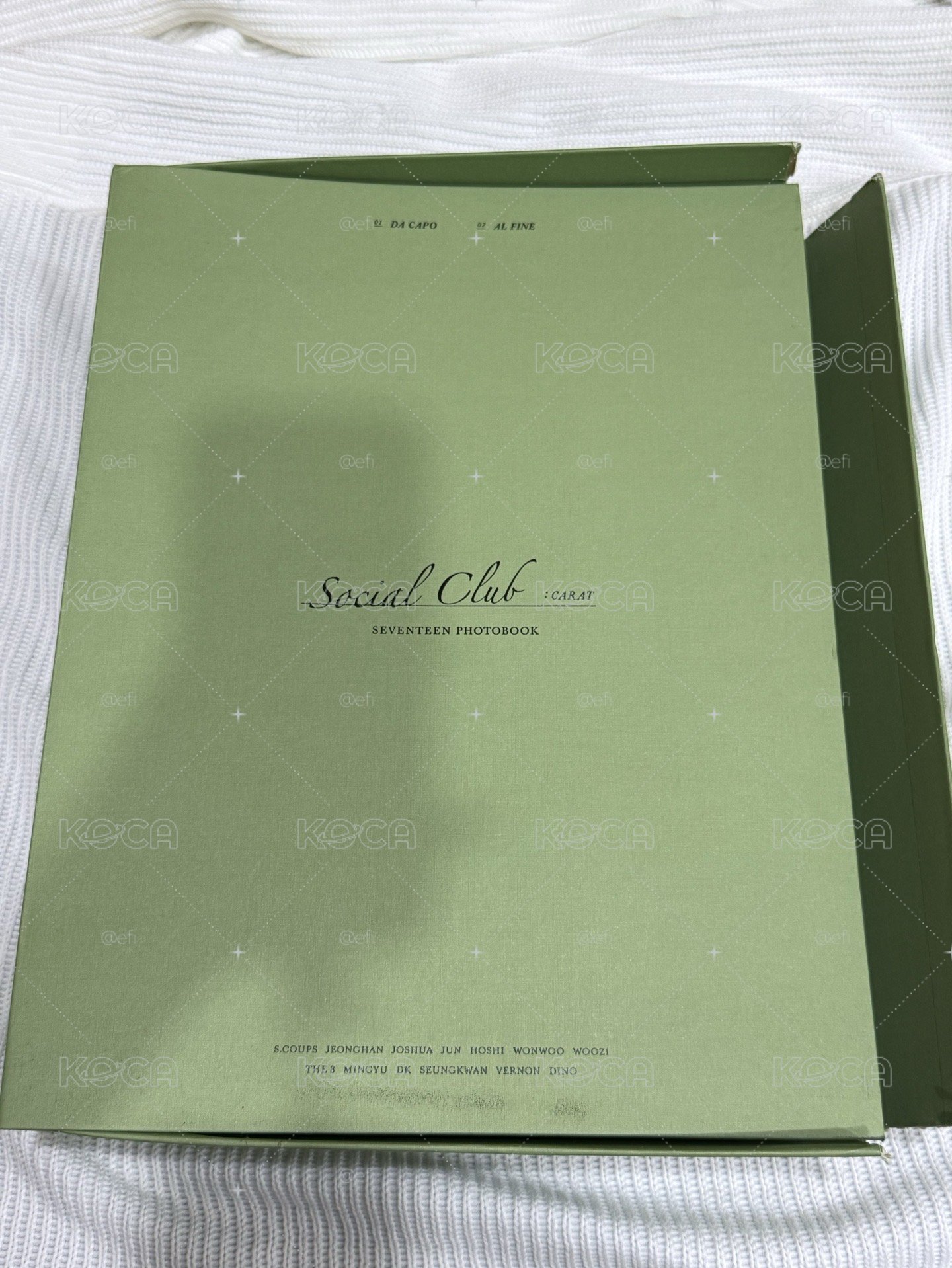 SEVENTEEN Social Club 寫真 傳家寶