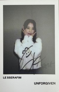 UNFORGIVEN sw 拍立得 特典卡 