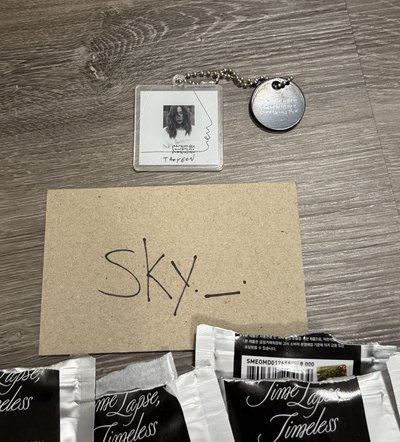 taeyeon周邊 已拆 未撕膜