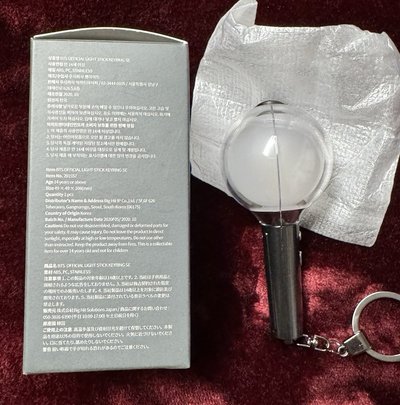 BTS 特別版小手燈二手現貨