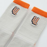 【faam】猛獅聯名刺繡襪_橘