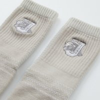 【faam】猛獅聯名刺繡襪_灰