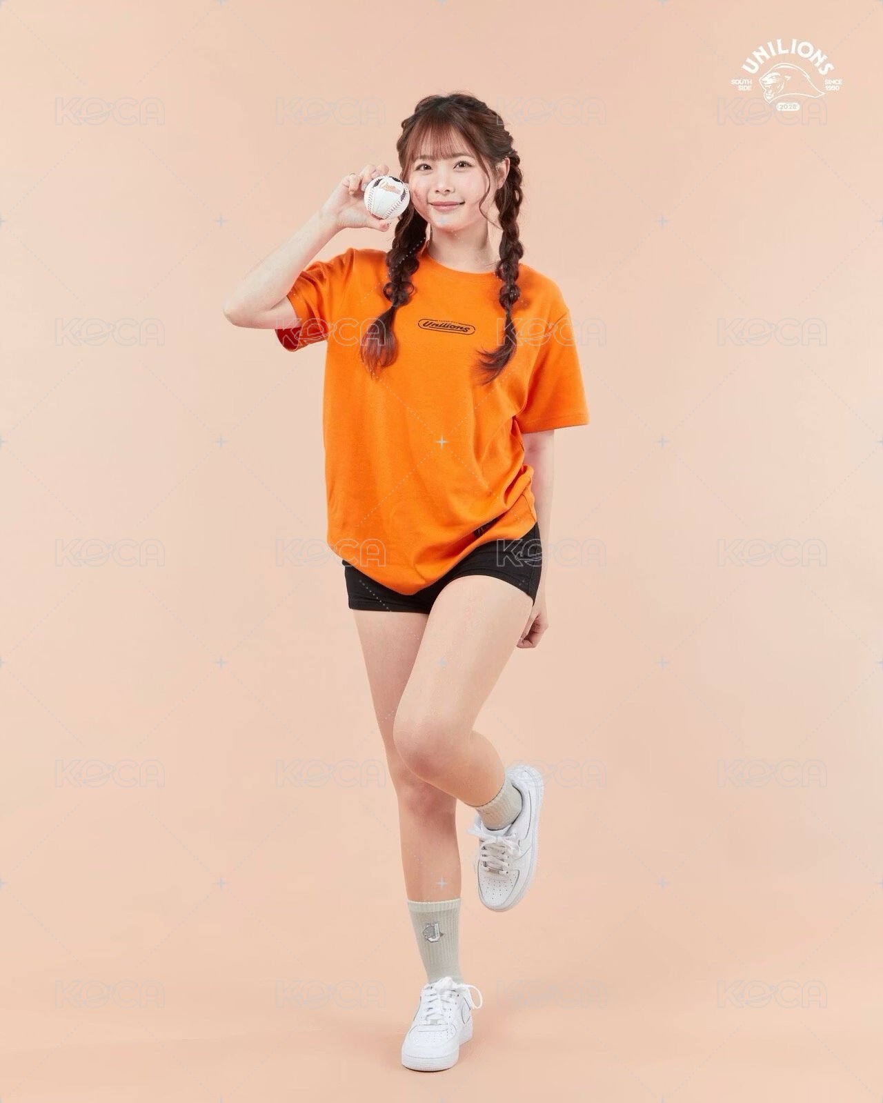 UNILIONS 2026 SS Logo TEE_橘