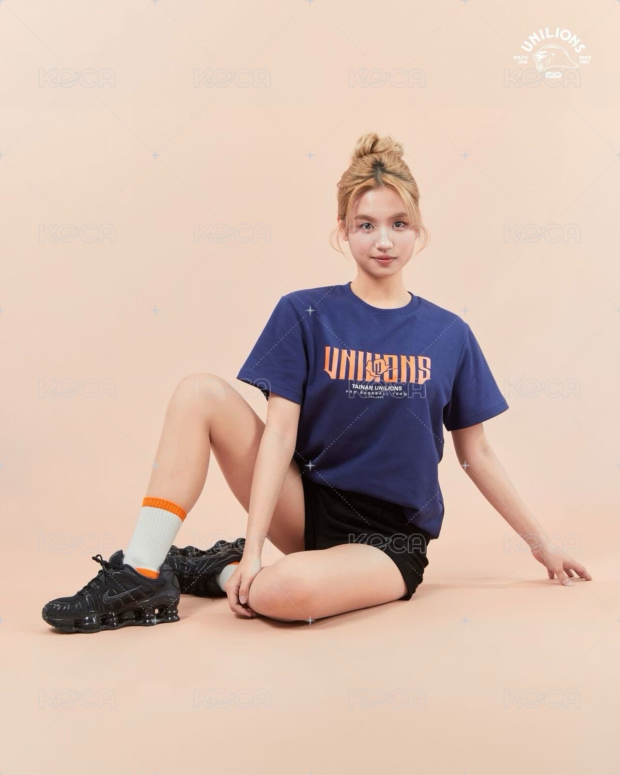 UNILIONS 2026 SS Logo TEE_深藍