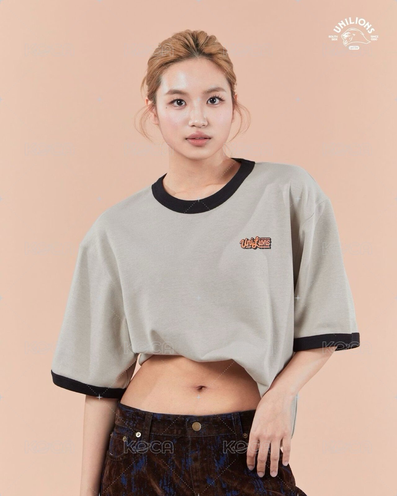 UNILIONS 2026 SS Logo TEE_淺駝