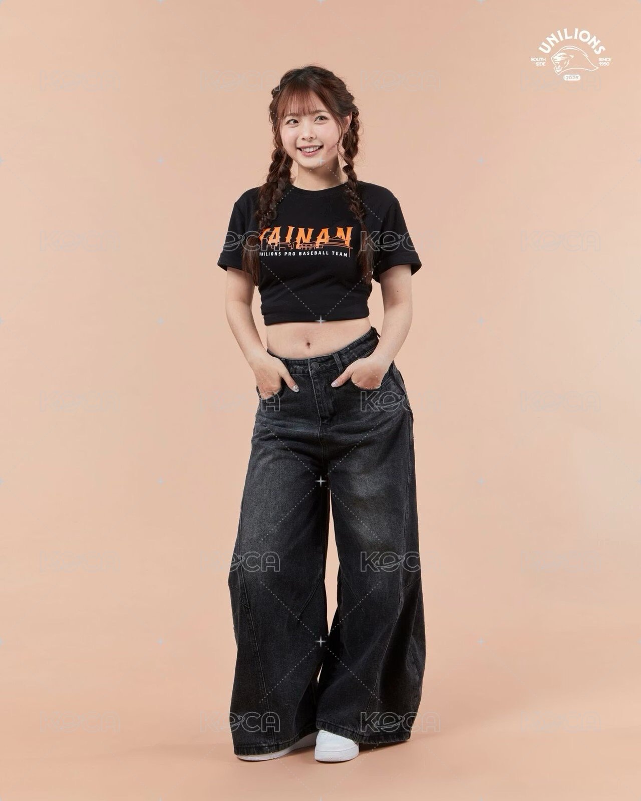 UNILIONS 2026 SS Logo TEE_淺駝