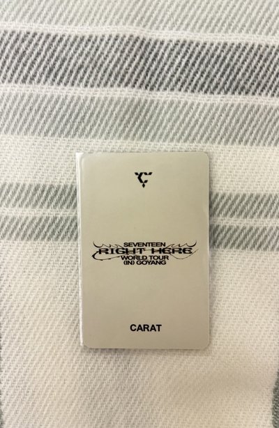 SEVENTEEN 淨漢 right here 克拉粽 高陽卡背