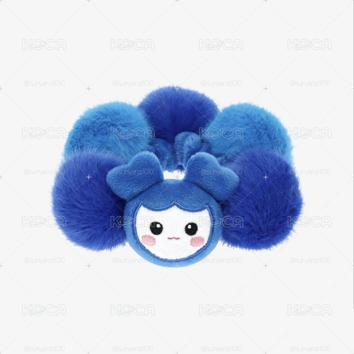 子瑜 手燈圈 髮飾 髮套 毛絨髮圈 TZUVELY TWICE 新國立
