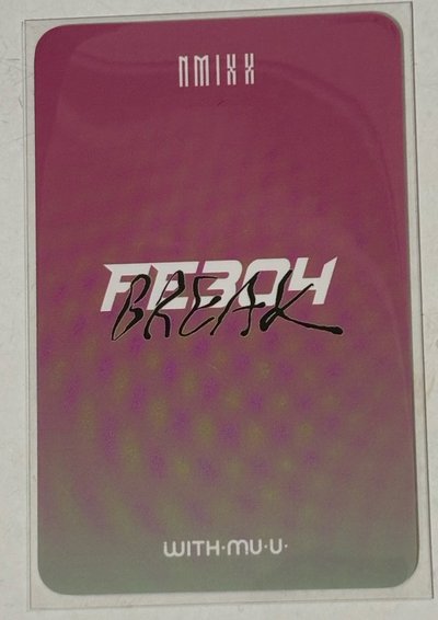 BREAK WM2.0 幸運卡 S