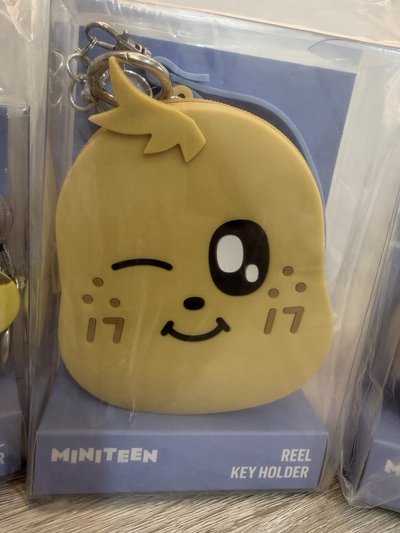MINITEEN伸縮鑰匙扣零錢包🐯🍚🥔🦦