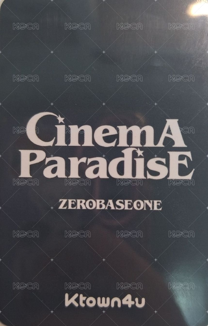 迷四 k4 音中Digipack 特典卡  背面