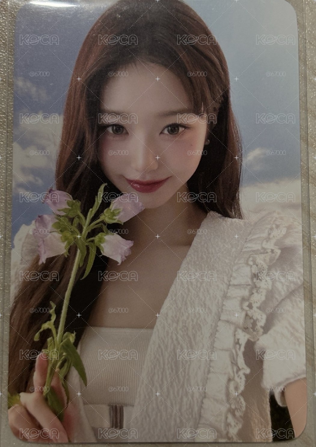 Wonyoung 拿花員 🌷 Hapa Kristin 代言卡