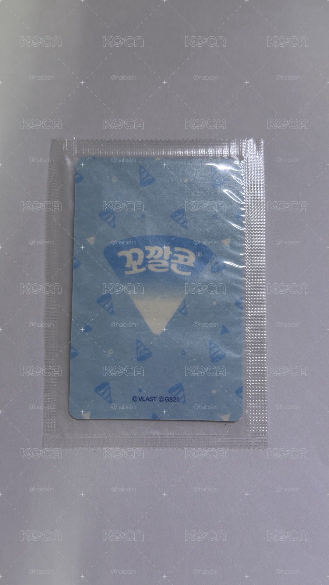 PLAVE x GS25 代言卡 꼬깔콘 餅乾卡