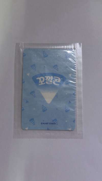 PLAVE x GS25 代言卡 꼬깔콘 餅乾卡