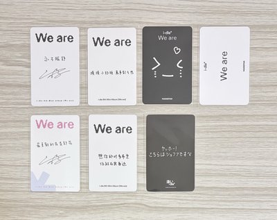 i-dle Shuhua 舒華 小卡盤 可單出