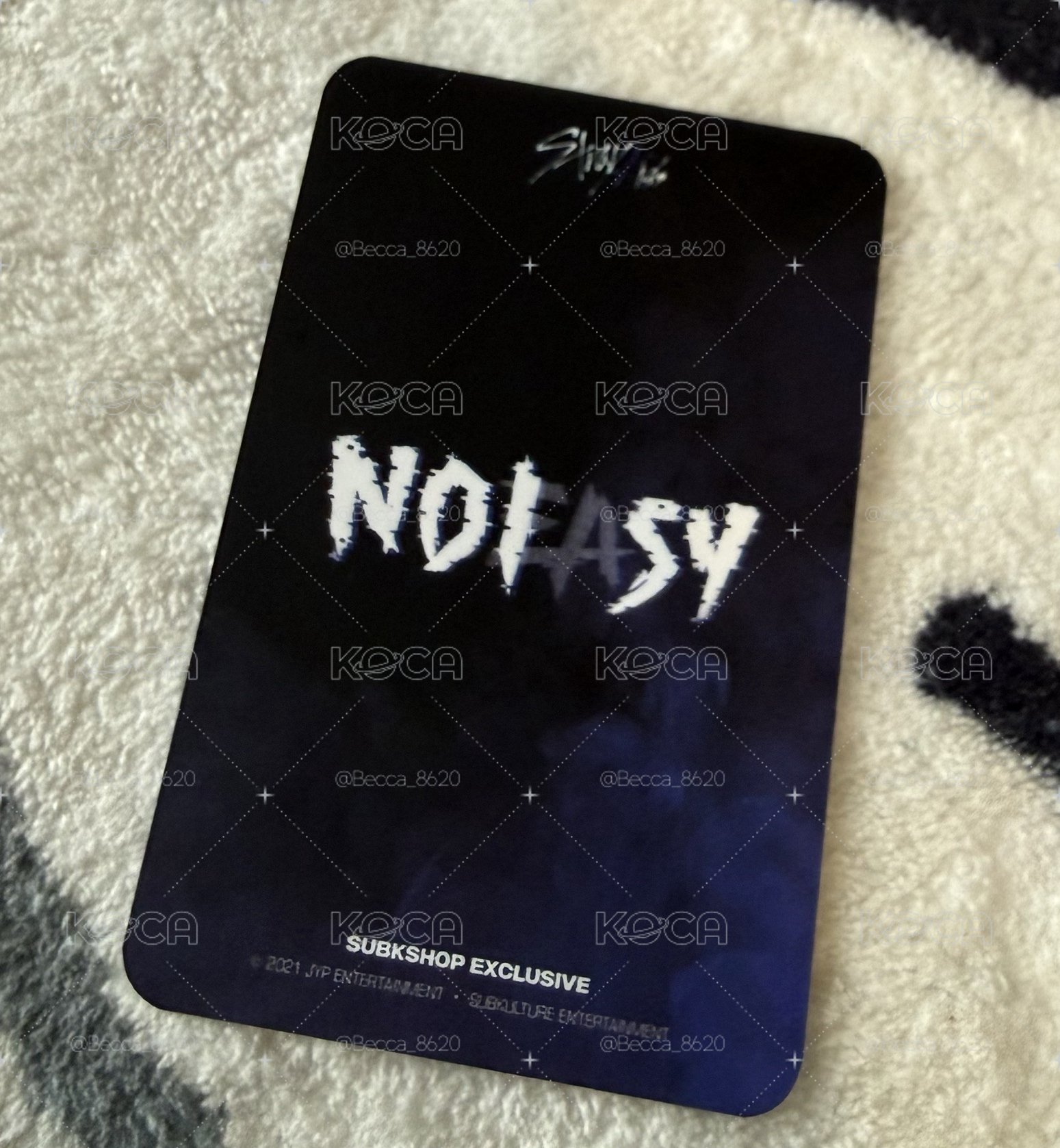 🐺燦 Noeasy subk特典 （紅強迫）