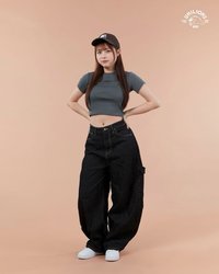 UNILIONS 2026 SS女版合身TEE_鐵灰