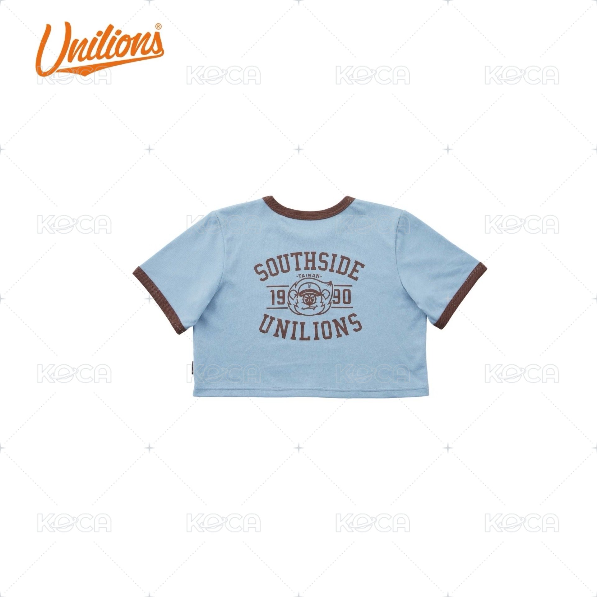 UNILIONS 2026 SS女版短TEE_霧藍