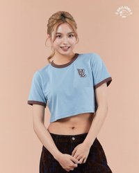 UNILIONS 2026 SS女版短TEE_霧藍