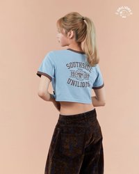 UNILIONS 2026 SS女版短TEE_霧藍