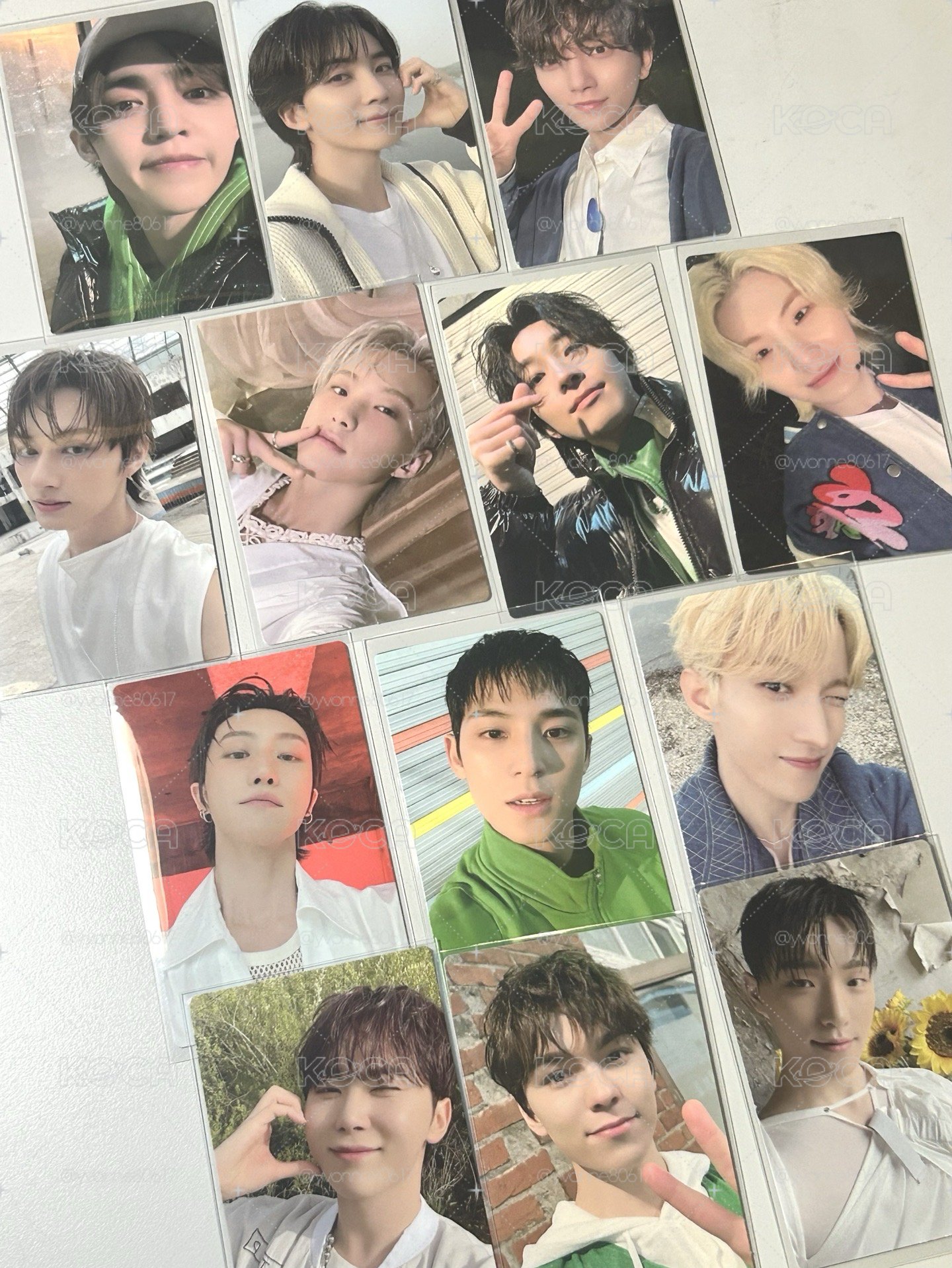 SEVENTEEN 9期會員禮卡