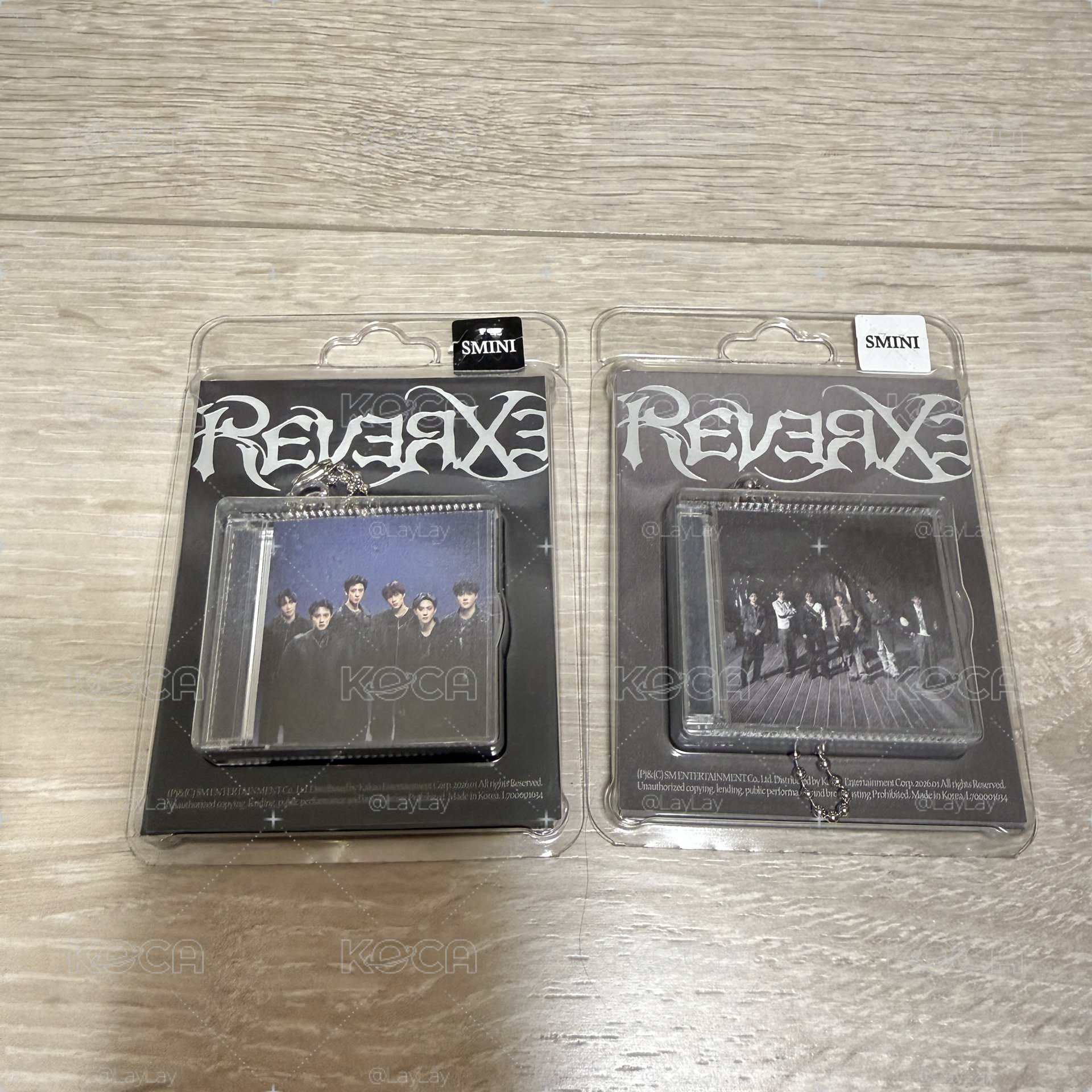 EXO Reverxe smini 兩版空專合售