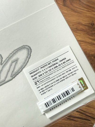 NCT WISH YUSHI LOG IN場周明信片+小卡（僅拆檢