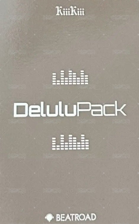 Delulu Pack br 1.0 簽售卡  背面