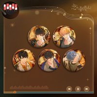 醉夢浮城 馬口鐵徽章