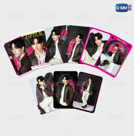 2025.03 書展 周邊卡 星座套卡 背面