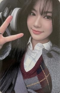 S KPOP PLANET 簽售卡 校服莎