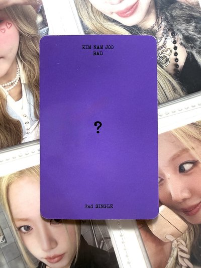 ❇️ BAD 專輯卡 金南珠