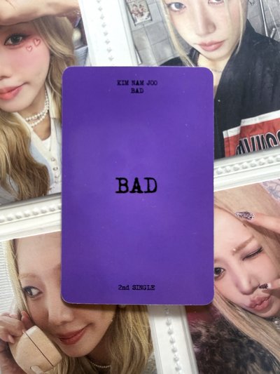 ❇️ BAD 專輯卡 金南珠