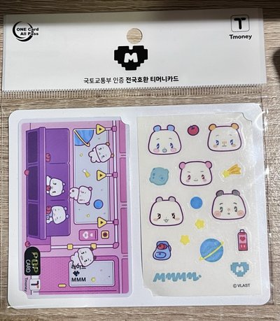 PLAVE x GS25 交通卡 Tmoney