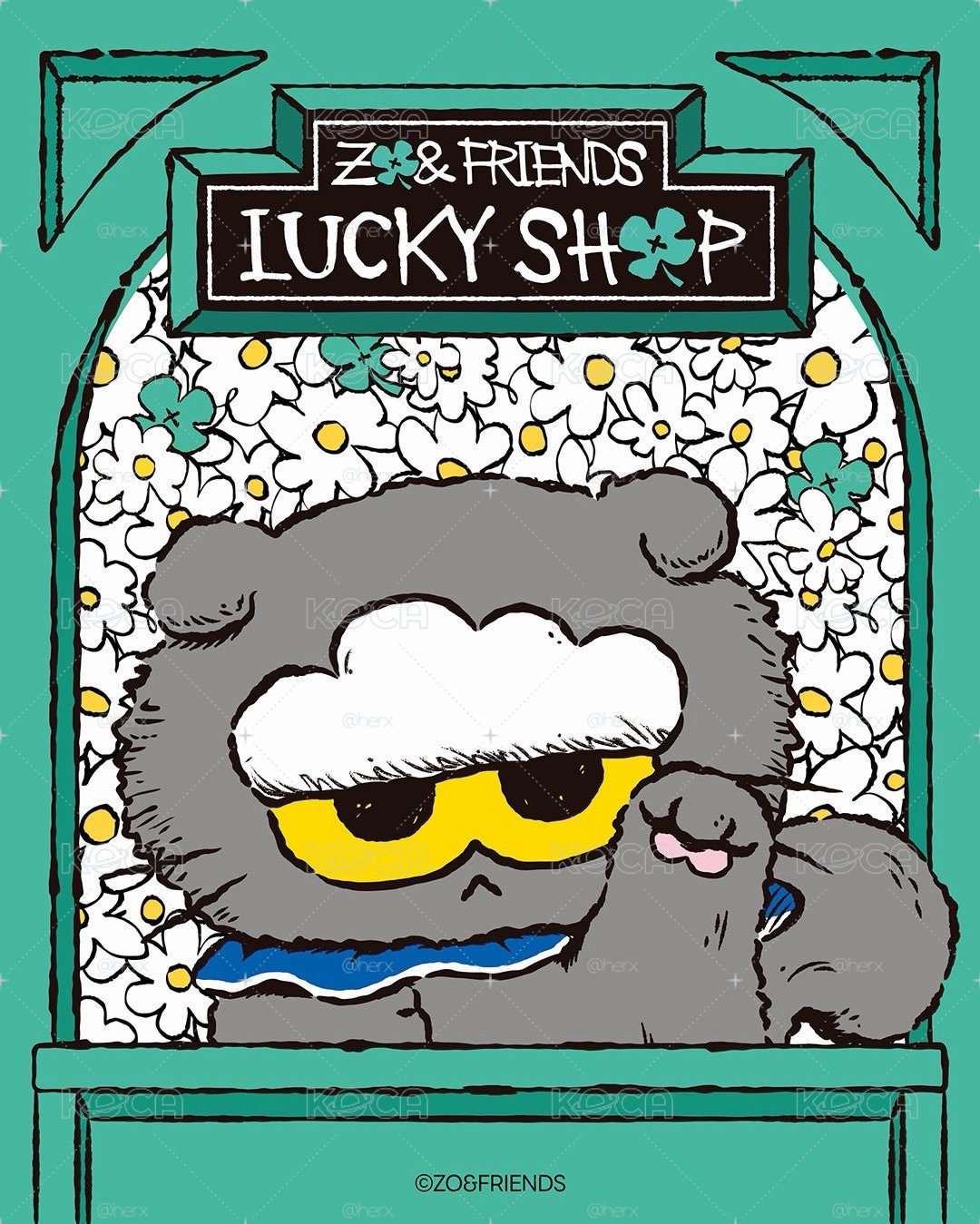 ［現貨］ZO&FRIENDS LUCKY SHOP 線下快閃