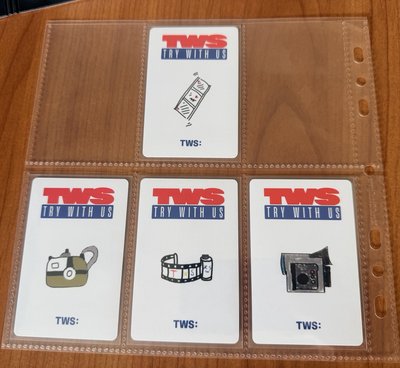 TWS迷三一直娛簽售（手繪卡背）