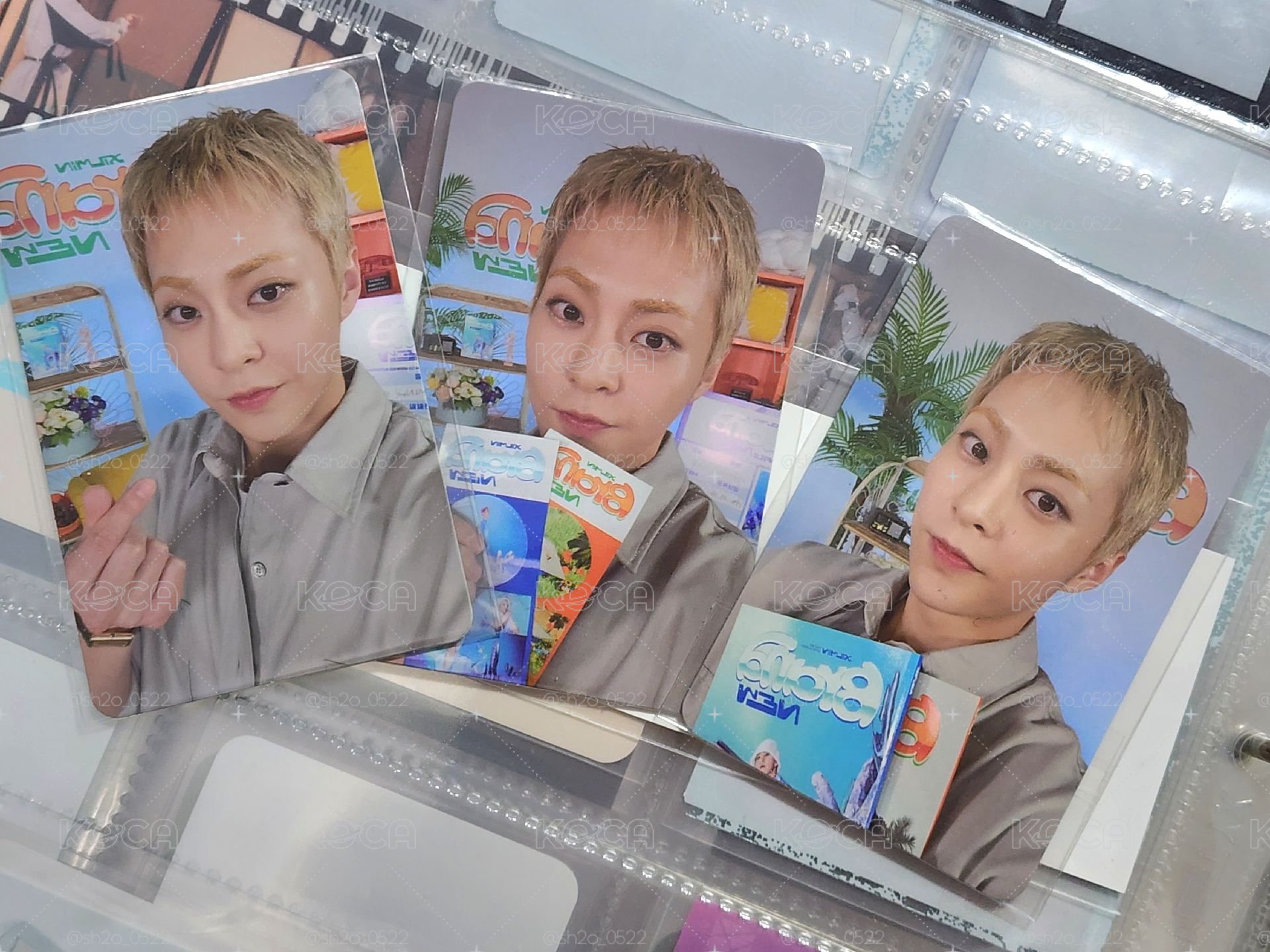 珉錫 unboxing 特典卡