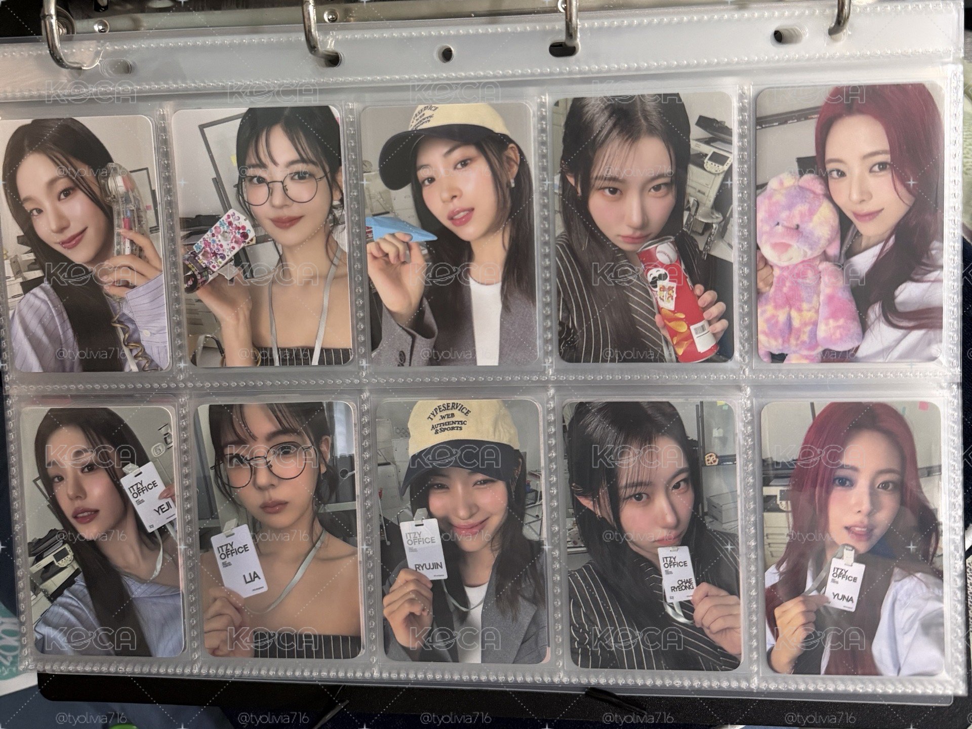 ITZY 2025年曆卡