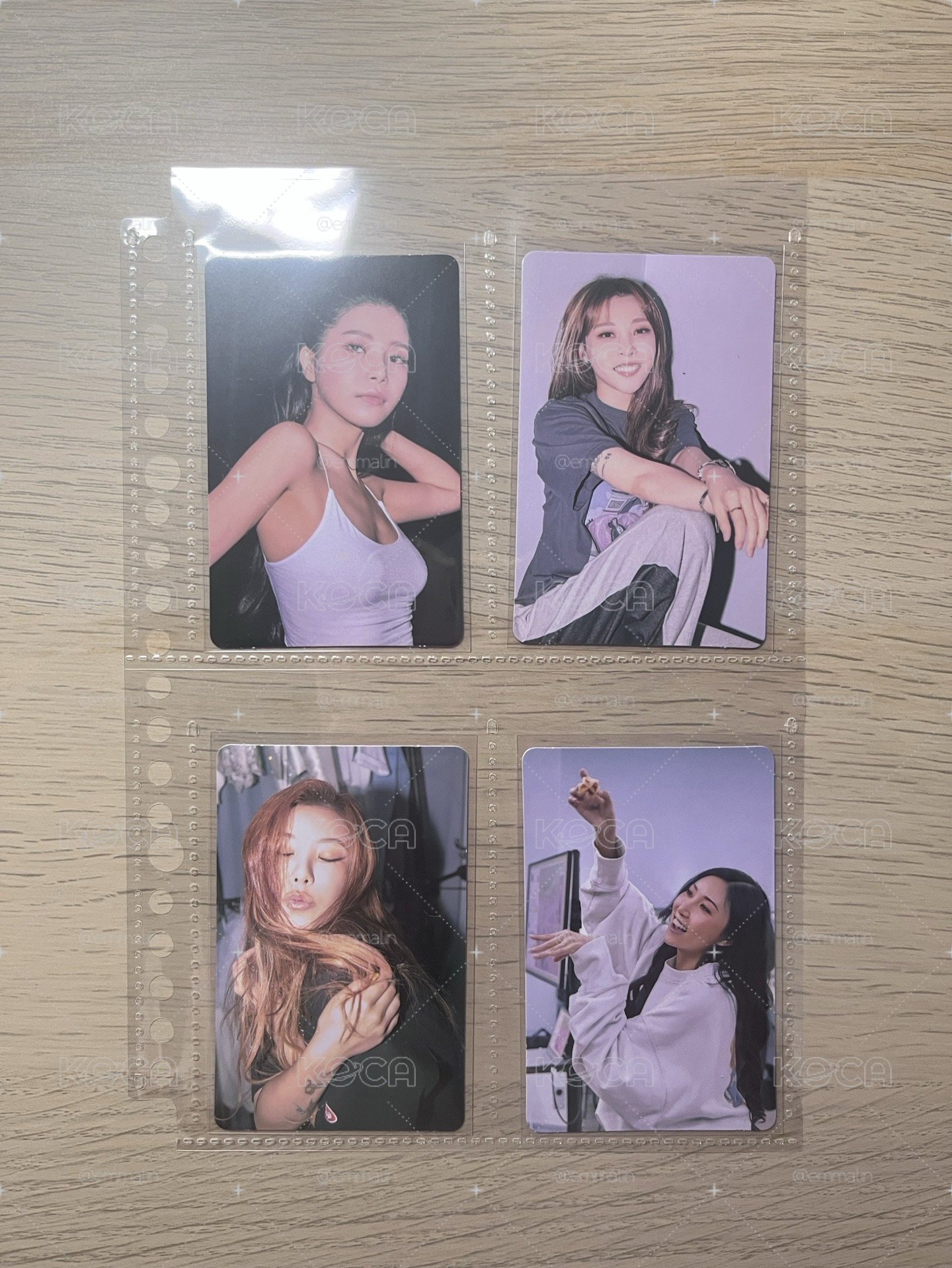 Mamamoo 特典卡