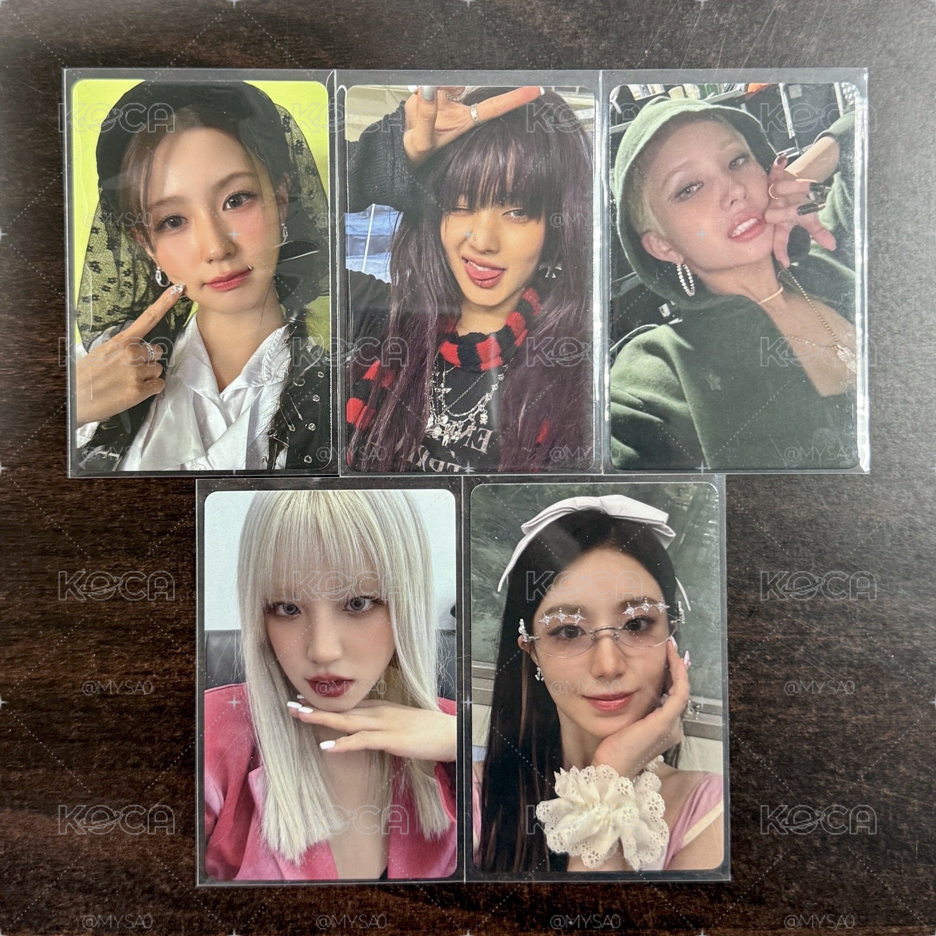 i-dle 偶店2.0 一套 （美少女刷）