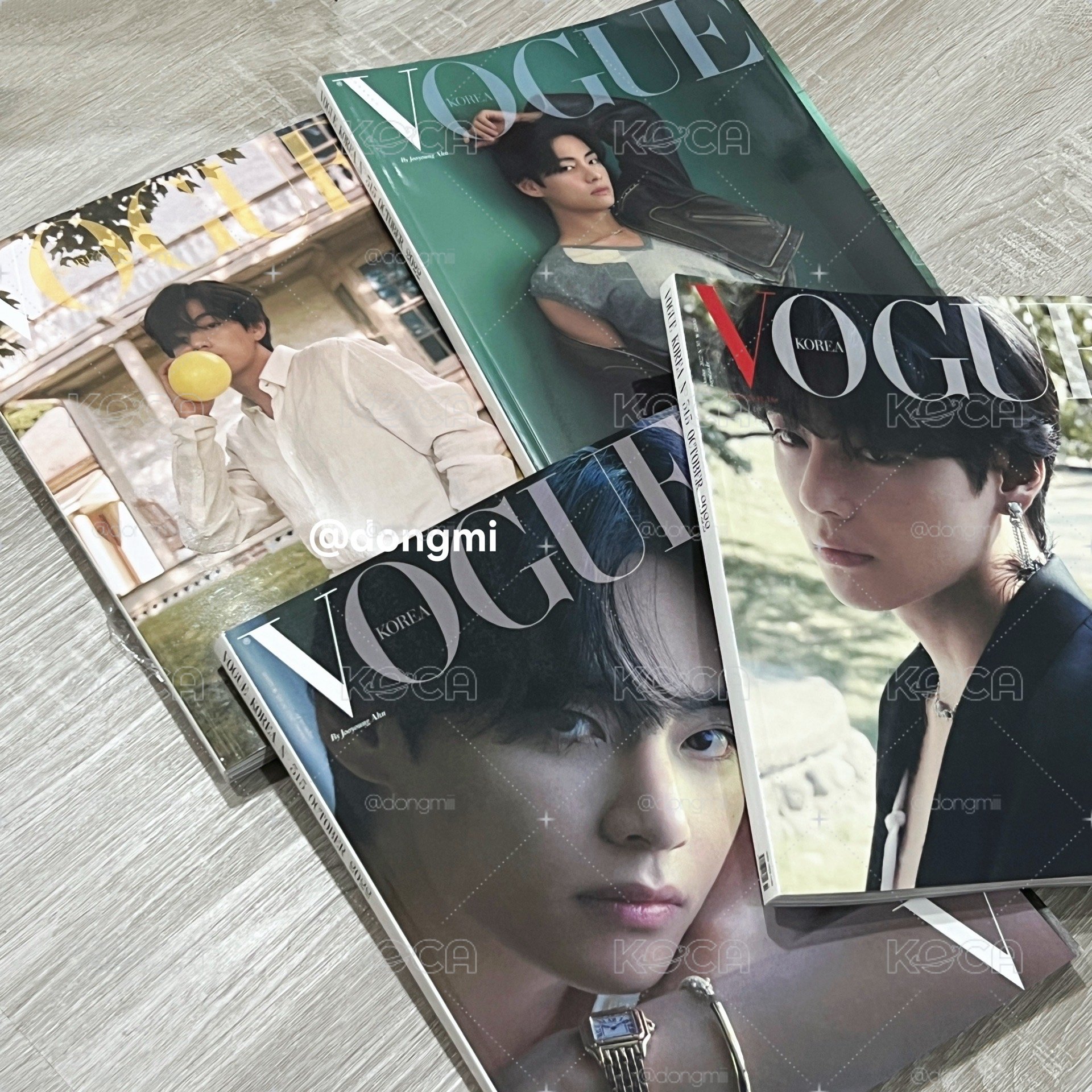 BTS V VOGUE KR OCT2022 雜誌