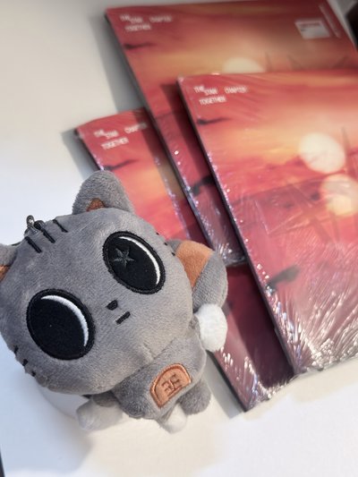 （現貨 可當日寄出）TXT 原皮喵+3本正規四未拆 松喵