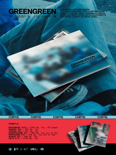 預購CORTIS二專GREENGREEN