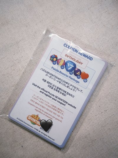 puzzle SVT 遊戲卡 整組 未拆