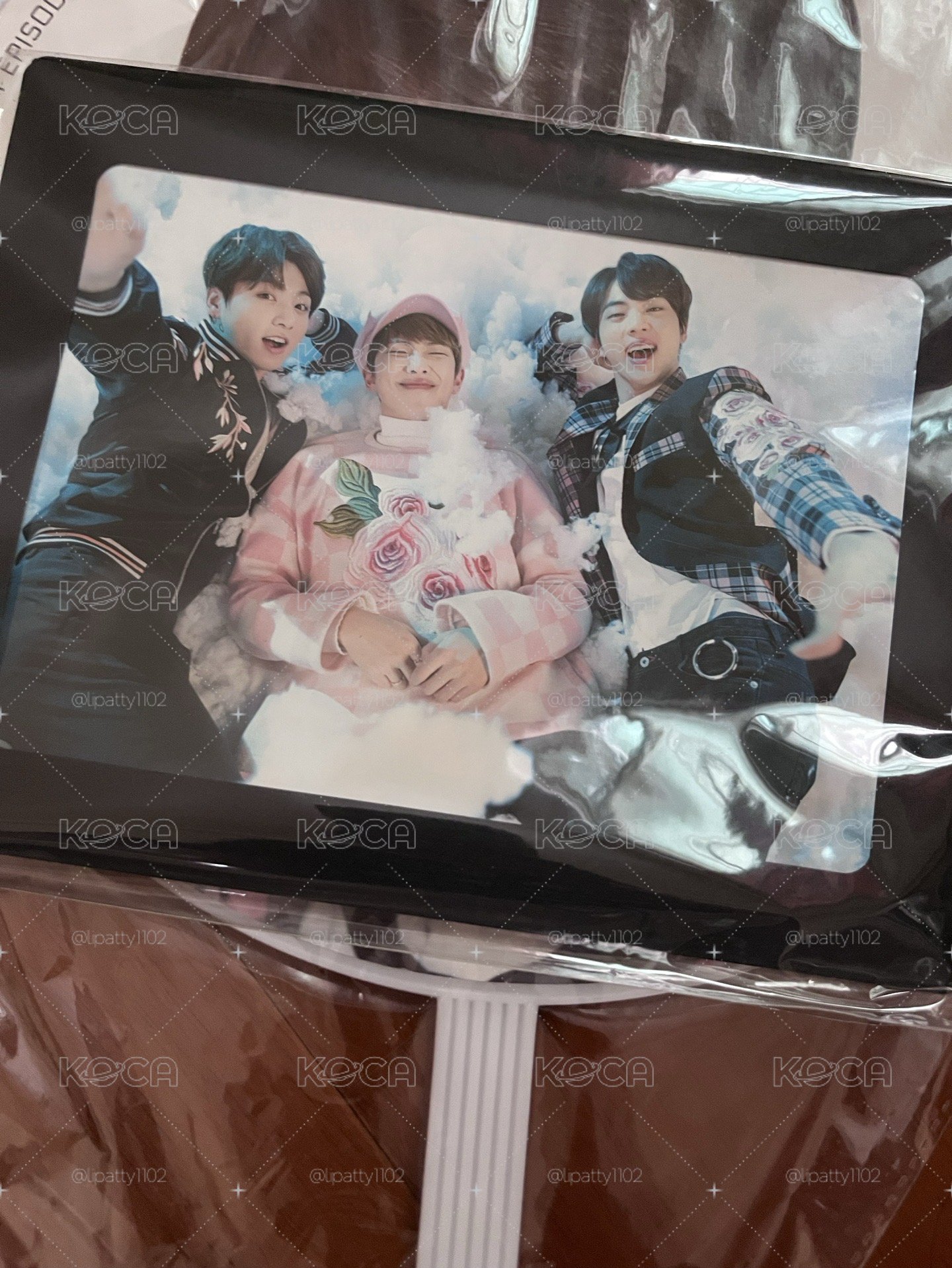 BTS wings tour 紙相框組